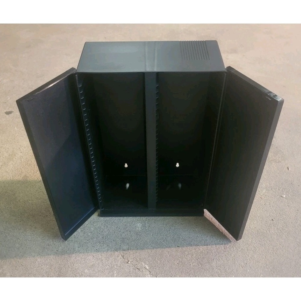 1990'S Laserline Retro CD Storage Holder Unit CD6000 60 CD Capacity Gloss Black